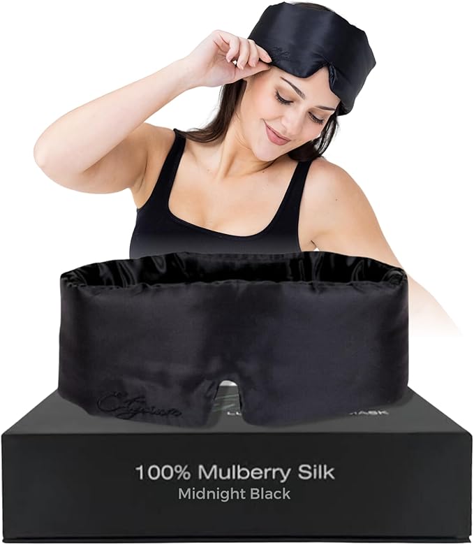 Deep Sleep Mask™ - 100% Mulberry Silk