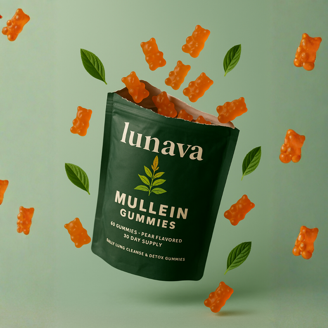 Lunava Mullein Lung Detox Gummies