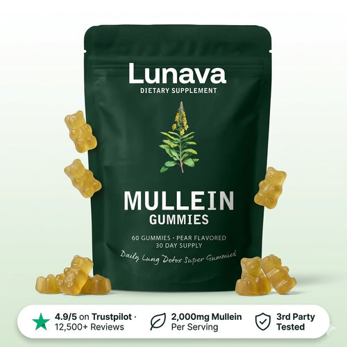 Lunava Mullein Lung Detox Gummies
