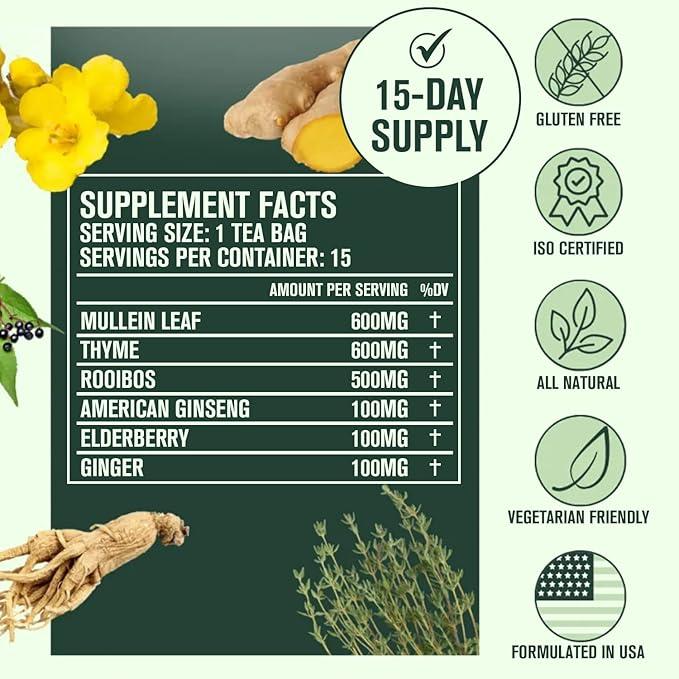 Lunava Herbal Tea for Lung Health