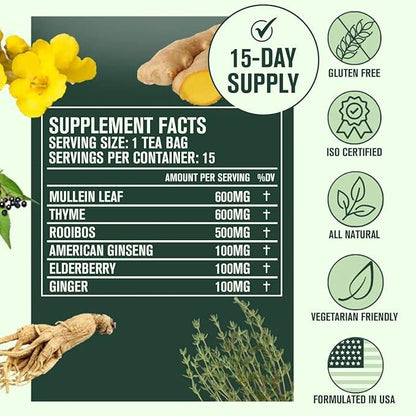 Lunava Herbal Tea for Lung Health