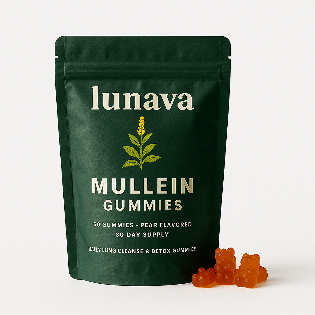 Lunava Mullein Lung Detox Gummies