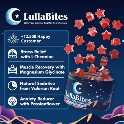 LULLABITES NATURAL SLEEP GUMMIES