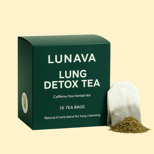 Lunava Herbal Tea for Daily Lung Support (30 Day Supply)