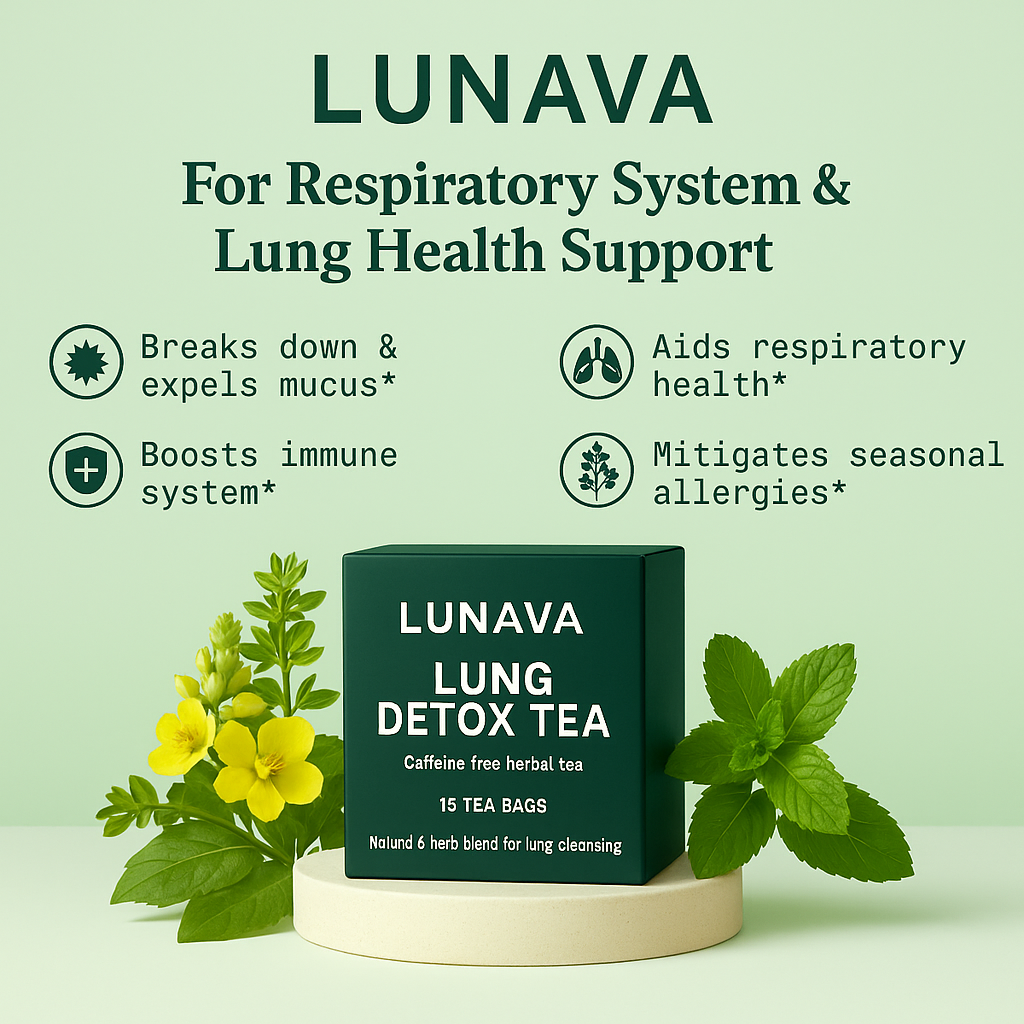 Lunava Herbal Tea for Lung Health