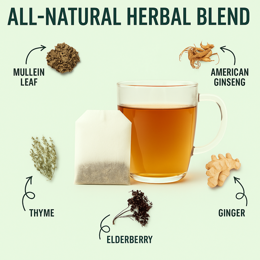 Lunava Herbal Tea for Lung Health