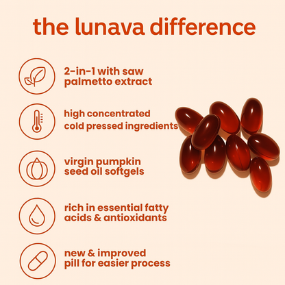 Lunava Pumpkin Seed Oil Capsules